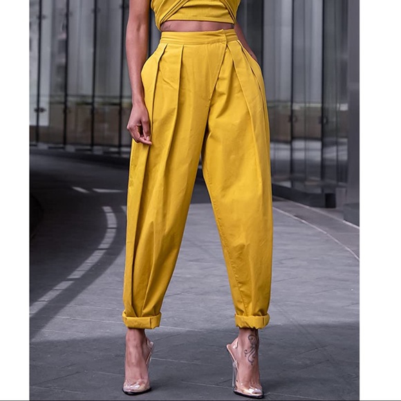 Amazon Pants - The Drop Women's Citronelle Sculpted Pleat Pull-on Pants by @signedblake NWT
